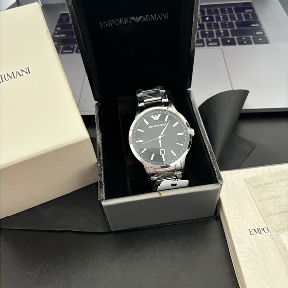 BRAND NEW Emporio Armani Men's Renato Quartz Watch - Picture 3 of 6
